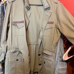 Women's Green Utility Jacket